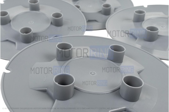 Колпаки Мини серые на штампованные диски R15 под разболтовку 4х100 для Лада Веста, Икс Рей, Ларгус, Рено Логан, Сандеро, Ниссан Альмера