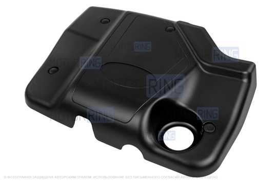 Декоративная крышка двигателя ВАЗ 11183 с местом под шильдик для 8 кл ВАЗ 2108-21099, 2110-2112, 2113-2115, Лада Гранта, Калина, Приора, Датсун