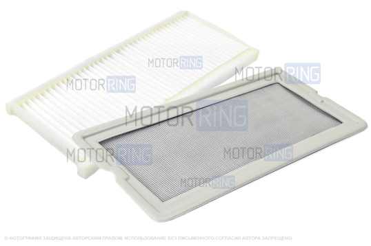 Защитная сетка печки отопителя (антилист) ЯрПласт с салонным фильтром ФИЛЬТРСЕРВИС для Лада 4х4, Нива Легенд_1