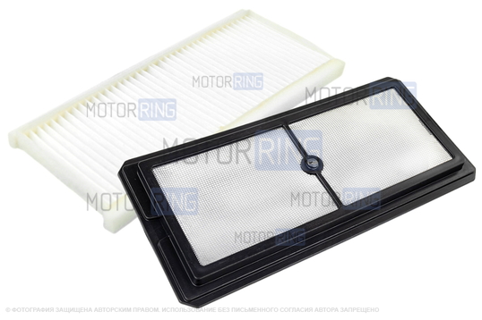 Защитная сетка отопителя (антилист) МАВИКО с салонным фильтром ФИЛЬТРСЕРВИС для Лада 4х4, Нива Легенд_1