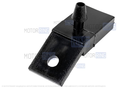 Трубки омывателя лобового стекла черные с тройником и струйными форсунками на защелке для ВАЗ 2110-2112