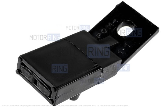 Трубки омывателя лобового стекла черные с тройником, струйными форсунками на защелке и обратным клапаном Мини для ВАЗ 2110-2112