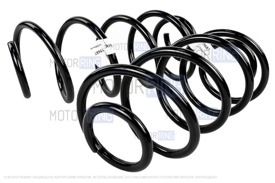 Пружины передние Фобос стандартные без занижения для Лада Гранта_1