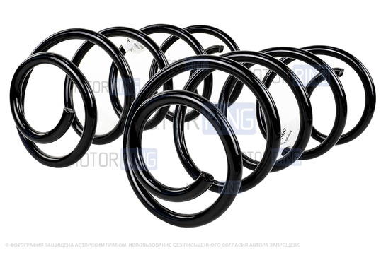 Пружины передние Фобос стандартные без занижения для Лада Гранта