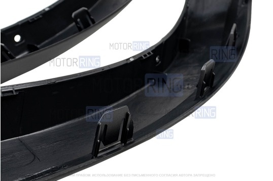 Накладки-фендеры заднего бампера для Ranault Sandero 2 Stepway