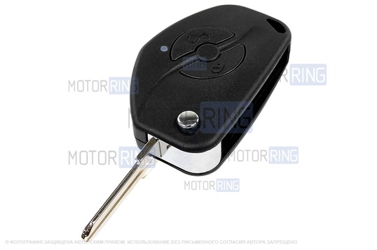 Выкидной ключ замка зажигания с чипом (аналог) для Шевроле Нива, Лада Нива Тревел_1