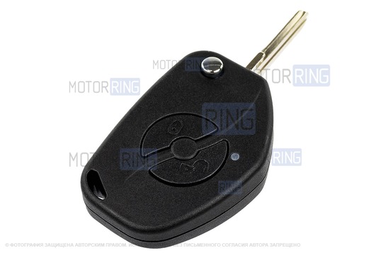 Выкидной ключ замка зажигания с чипом (аналог) для Шевроле Нива, Лада Нива Тревел