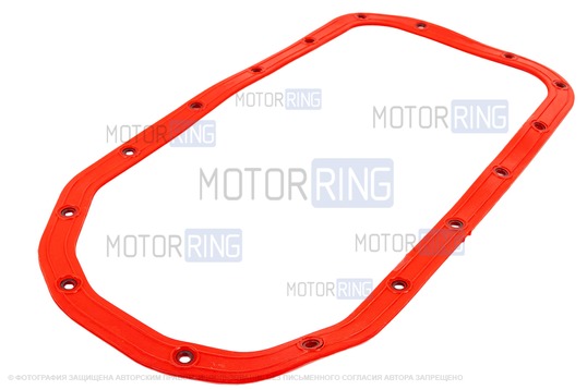 Прижимные пластины масляного картера MR 3мм с красной силиконовой прокладкой для ВАЗ 2108-21099, 2110-2112, 2113-2115, Лада Калина, Калина 2, Приора, Гранта, Гранта FL, Веста, Датсун
