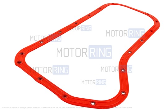Прижимные пластины масляного картера MR 3мм с красной силиконовой прокладкой для ВАЗ 2101-2107, Лада 4х4, Нива Легенд, Нива Тревел, Шевроле Нива