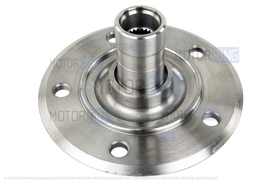 Ступица переднего колеса с втулкой сальника в сборе 24 шлица для Лада 4х4 (Нива) 2004-2016 г.в., Нива Тревел, Шевроле Нива с 2004 г.в.