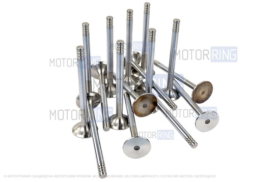 Комплект клапанов для 16-клапанных ВАЗ 2110-2112, Лада Приора, Калина, Гранта