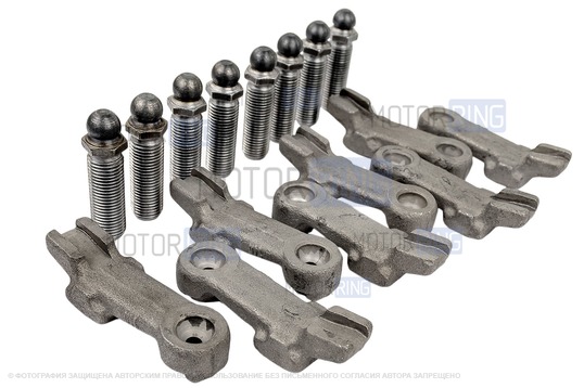 Рычаги клапана с солдатиками нового образца для Лада 4х4 с 2009 г.в., Нива Легенд, Нива Тревел, Шевроле Нива с 2009 г.в._1