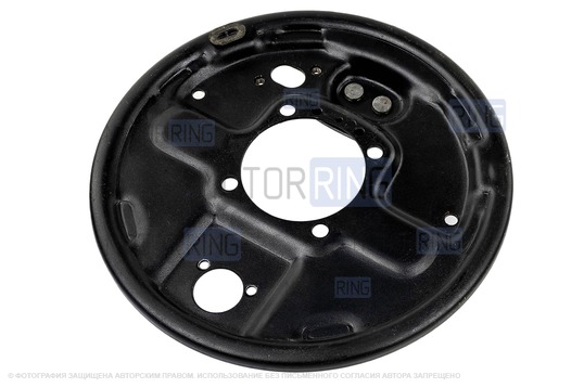 Щит заднего тормоза правый для Лада 4х4, Нива Легенд, Нива Тревел, Шевроле Нива