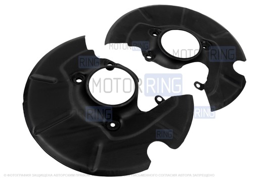 Защитные кожухи передних колес 2шт большие для Шевроле Нива, Лада Нива Тревел