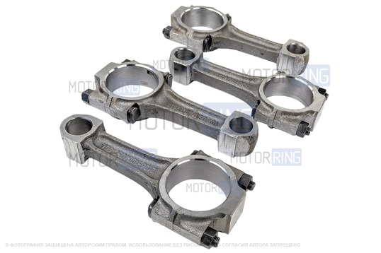 Шатуны (4шт) для ВАЗ 2108-21099, 2110-2112, 2113-2115_1