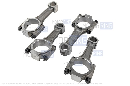 Шатуны (4шт) для ВАЗ 2108-21099, 2110-2112, 2113-2115