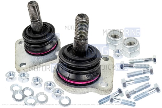 Шаровые опоры БелМаг (Серия Конвейерная) 2шт с чехлом и крепежом для Шевроле Нива, Лада Нива Тревел, 4х4 (Нива) 2009-2016 г.в._1