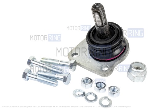 Шаровые опоры БелМаг (Серия Конвейерная) 2шт с чехлом и крепежом для Шевроле Нива, Лада Нива Тревел, 4х4 (Нива) 2009-2016 г.в.