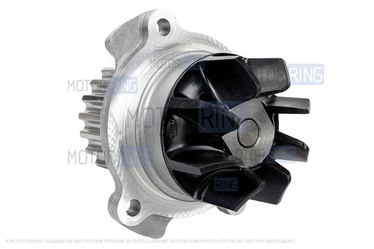 Водяной насос (помпа) ТЗА серии ЛЮКС для 16 кл Лада Приора, Калина, Калина 2, Гранта, Гранта FL, Датсун, Веста, Веста NG, Икс Рей, Ларгус, Ларгус FL, Искра