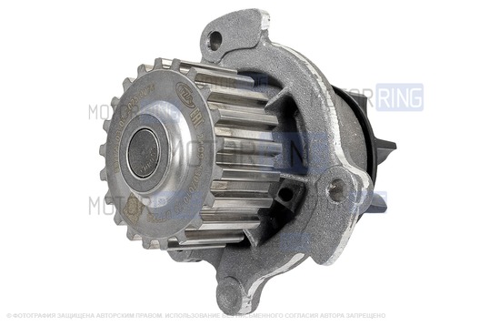 Водяной насос (помпа) ТЗА серии СТАНДАРТ для 8-клапанных ВАЗ 2108-21099, 2110-2112, 2113-2115, Калина, Калина 2, Гранта, Ока