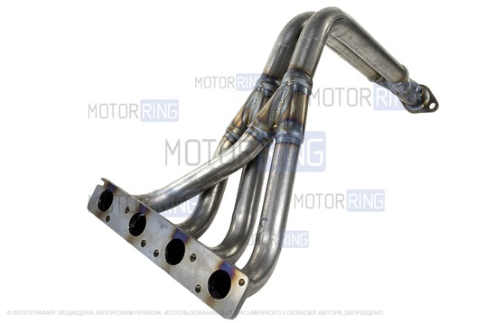 Паук 4-2-1 DK Pro на двухболтовом фланце для 16 кл ВАЗ 2110-2112, Лада Приора