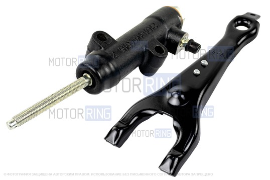 Рабочий цилиндр с вилкой привода сцепления для ВАЗ 2101-2107, Лада 4х4 (Нива) до 2009 г.в._1