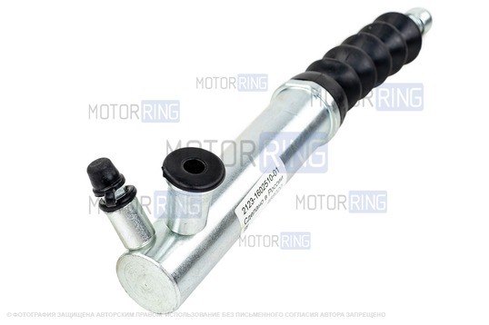 Рабочий цилиндр с вилкой привода сцепления и модернизированным пластиковым кронштейном для Лада 4х4 2009-2015 г.в., Нива Тревел, Шевроле Нива