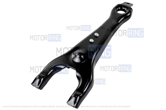 Рабочий цилиндр с вилкой привода сцепления и модернизированным пластиковым кронштейном для Лада 4х4 2009-2015 г.в., Нива Тревел, Шевроле Нива