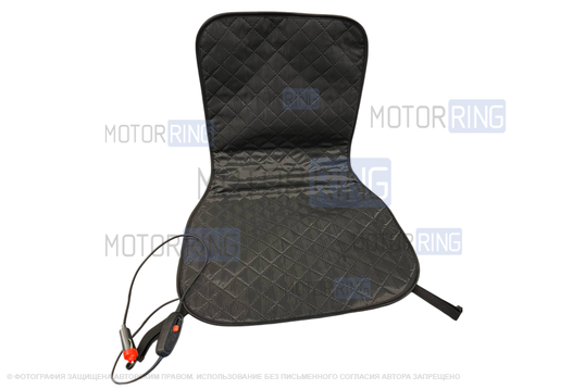 Накидка на сиденье автомобиля Русская Зима с подогревом от прикуривателя_1