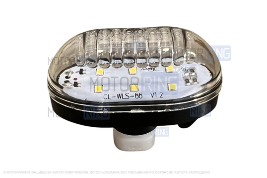 Диодный фонарь освещения номерного знака в штатное место для Лада Приора_1