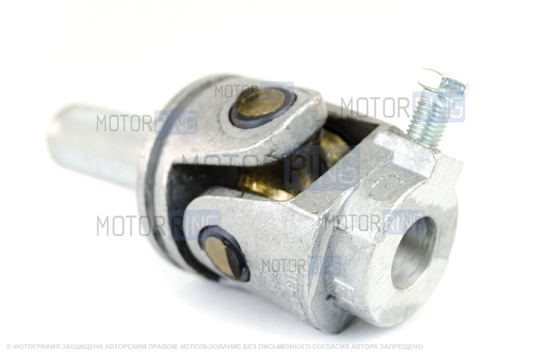 Карданчик кулисы КПП от Калины с пыльником для ВАЗ 2108-21099, ВАЗ 2110-2112, 2113-2115, Лада Приора, Калина, Гранта