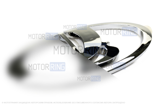 Шильдик хром Ладья старого образца с активатором адгезии на решетку радиатора для Лада Приора и на решетку и крышку багажника для Гранта, Калина 2