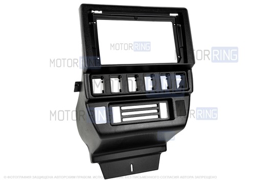 Консоль панели приборов  под установку 2DIN магнитолы для Лада 4х4 (Нива)_1