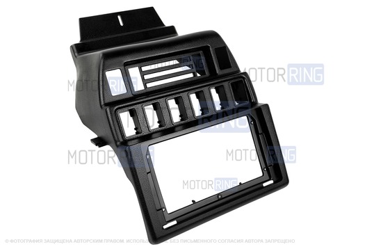 Консоль панели приборов  под установку 2DIN магнитолы для Лада 4х4 (Нива)