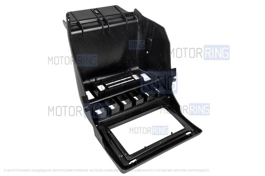 Консоль панели приборов  под установку 2DIN магнитолы для Лада 4х4 (Нива)