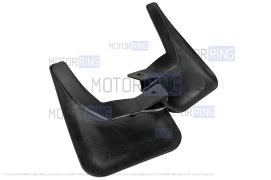 Задние брызговики Velta в комплекте с оранжевыми буквами S для Лада Веста NG