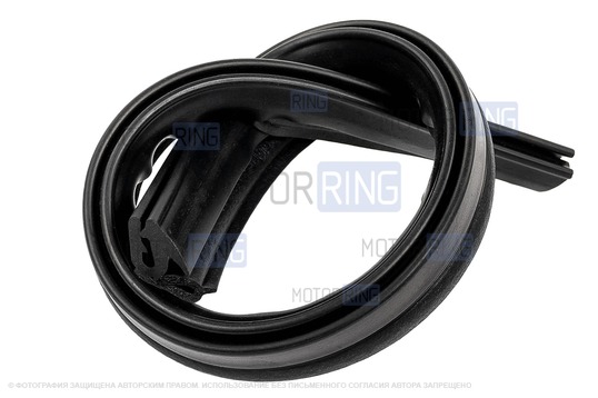 Уплотнитель капота БРТ передний под фару для Лада Калина