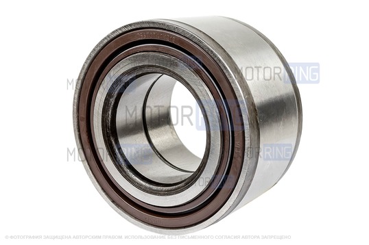 Подшипник передней ступицы ВПЗ радиально-упорный шариковый двухрядный для Лада Калина, Калина 2, Гранта, Гранта FL, Приора, Датсун_1