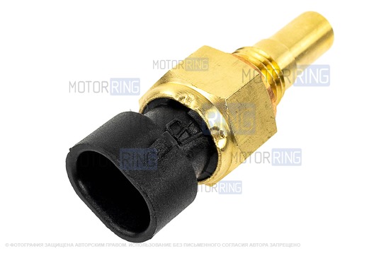 Датчик температуры охлаждающей жидкости Арзамас А610 для инжекторных ВАЗ 2105-2107, 2108-2115, Лада Калина/Гранта, Приора, Ларгус, Веста, Икс Рей, Нива Легенд/Тревел, Шевроле Нива