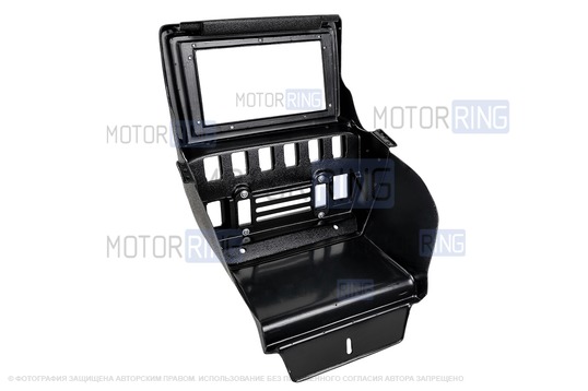 Консоль панели приборов АПС под 9-дюймовую магнитолу для Лада 4х4 (Нива)