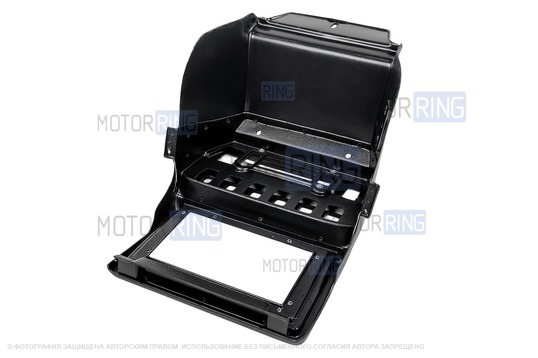 Консоль панели приборов АПС под 9-дюймовую магнитолу для Лада 4х4 (Нива)