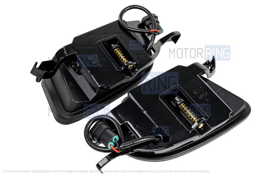 Диодные ПТФ Sal-Man 50W 4600lux 6000К 3 линзы для Мерседес Бенц C, CLK, E