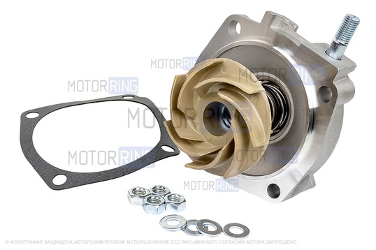 Водяной насос (помпа) Luzar Turbo для ВАЗ 2101-2107, Лада 4х4, Нива Легенд, Нива Тревел, Шевроле Нива_1