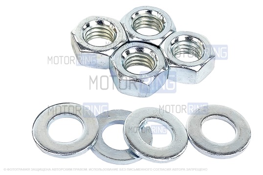 Водяной насос (помпа) Luzar Turbo для ВАЗ 2101-2107, Лада 4х4, Нива Легенд, Нива Тревел, Шевроле Нива