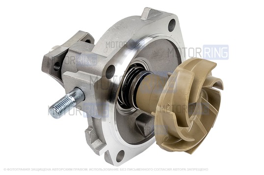 Водяной насос (помпа) Luzar Turbo для ВАЗ 2101-2107, Лада 4х4, Нива Легенд, Нива Тревел, Шевроле Нива