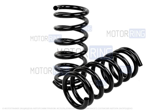 Усиленные пружины передней подвески Технорессор серии Стандарт без занижения для Лада 4х4, Нива Легенд