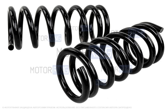 Усиленные пружины передней подвески Технорессор серии Стандарт без занижения для Лада 4х4, Нива Легенд