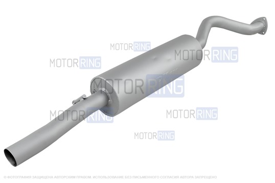 Глушитель DK Pro Комфорт на треугольном фланце для Лада Веста