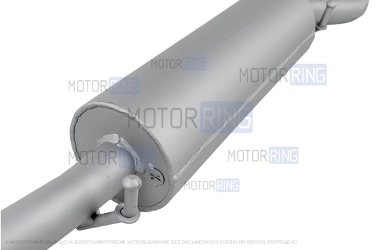 Глушитель DK Pro Комфорт на треугольном фланце для Лада Веста