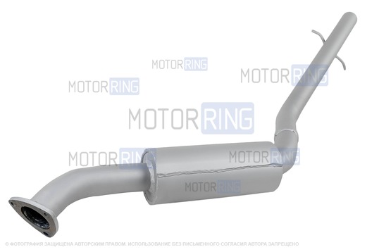 Задняя часть DK Pro 51мм  вместо глушителя для Лада Ока